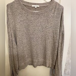 Z Supply Taupe Knit Pullover